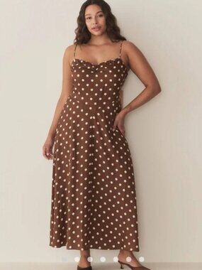 Doen NWOT Lorraine Polka Dot Dress